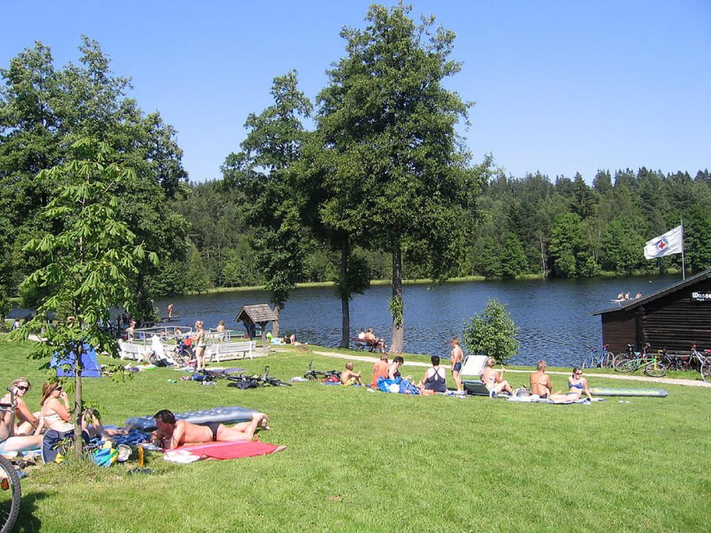 Ferienwohnung Brunner - Haus Am See Nagel Eksteriør billede